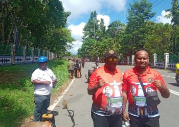 Sambut Duta Kristus, PAL KOAP Ikut Berperan Aktif Bersihkan Manokwari