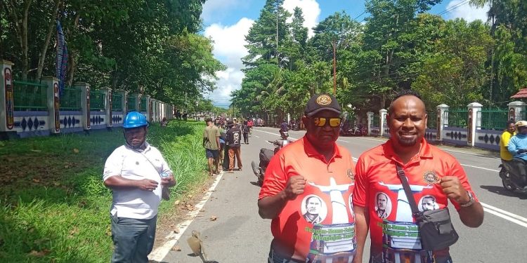 Sambut Duta Kristus, PAL KOAP Ikut Berperan Aktif Bersihkan Manokwari