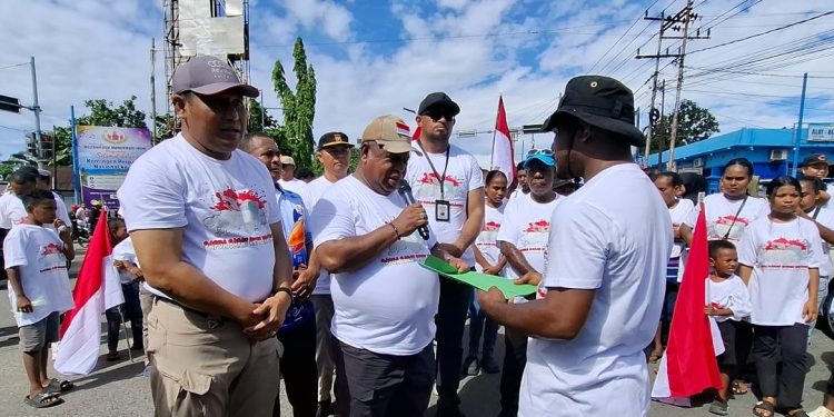 Jelang Pesparawi, Pemprov, Polda dan Pemuda Sanggeng Raya Deklarasi Anti Anarkis