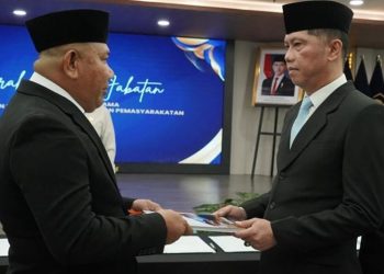 Hensah Gantikan I Putu Murdiana Pimpin Kanwil Ditjenpas Kalteng