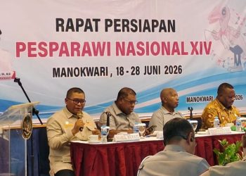 Wabup Manokwari Optimis Sukses Jadi Tuan Rumah dan Raih Juara Pesparawi