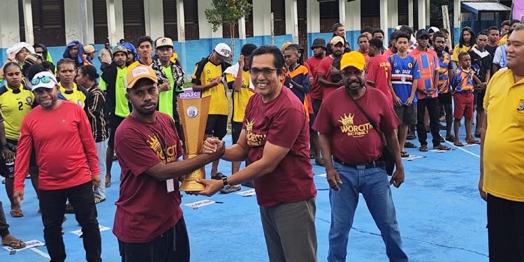 Woroth Cup I 2026 Resmi Bergulir, Polda Papua Barat Daya Dorong Lahirnya Bibit Pesepak Bola Muda
