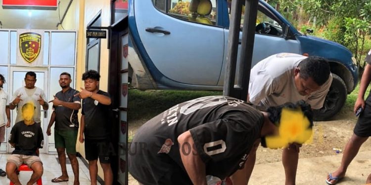 URC Polres Teluk Bintuni Tangkap Pelaku Pencurian, Sejumlah Alat Kerja Diamankan