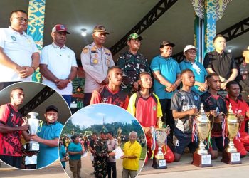Wakil Bupati Tutup Porseni HUT ke-23 Teluk Bintuni, Ratusan Pelajar Terima Penghargaan