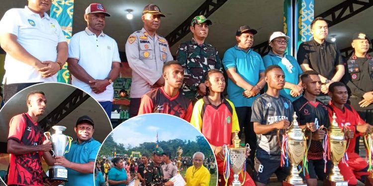 Wakil Bupati Tutup Porseni HUT ke-23 Teluk Bintuni, Ratusan Pelajar Terima Penghargaan