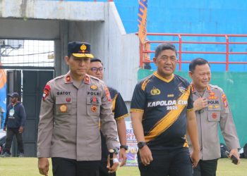 10 Tim Ikut Turnamen Sepak Bola Kapolda PBD Cup II