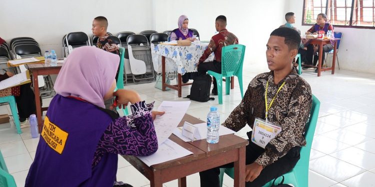 49 Peserta Jalani Pemeriksaan PMK dan Psikologi Tahap II Calon Bintara Polri TA 2026