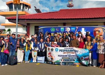 Disambut Hangat di Bandara Rendani, Kontingen DIY: Serasa Berada di Rumah Sendiri