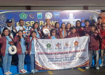 Tidak Sekedar Kejar Emas, Bali Utamakan Memuliakan Tuhan