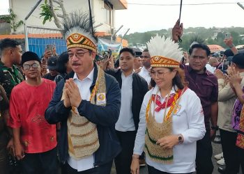 Carter Pesawat, Gubernur Maluku dan Istri Dampingi Langsung Kontingen Pesparawi XIV