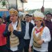 Carter Pesawat, Gubernur Maluku dan Istri Dampingi Langsung Kontingen Pesparawi XIV