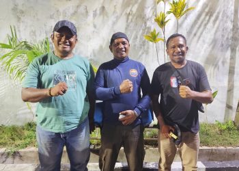 Fans Belanda Kota Sorong Gaungkan Kampanye Nobar Aman dan Tertib
