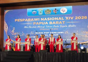 27 Vokal Group Beradu Performance di Arfak Convention Hall