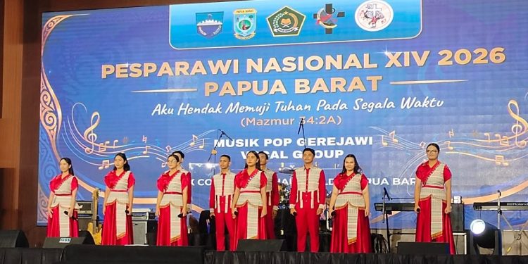 27 Vokal Group Beradu Performance di Arfak Convention Hall
