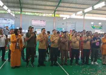 Wabup Joko Lingara Buka Turnamen Kapolres Cup Teluk Bintuni 2026