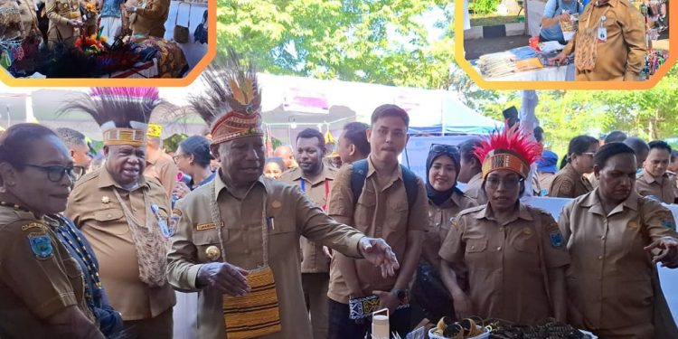Gubernur dan Sekda Borong Produk UMKM di Pameran Harmoni Pesparawi
