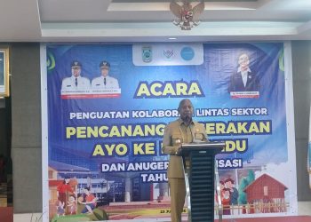 Dukung Imunisasi Anak, Pemprov PB Luncurkan Gerakan dan Aplikasi Posyandu