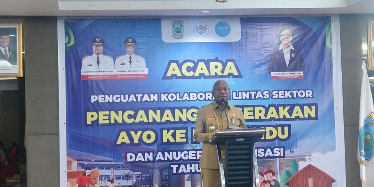Dukung Imunisasi Anak, Pemprov PB Luncurkan Gerakan dan Aplikasi Posyandu