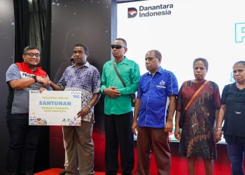 Pertamina Salurkan Santunan ke Lima Panti Asuhan di Jayapura