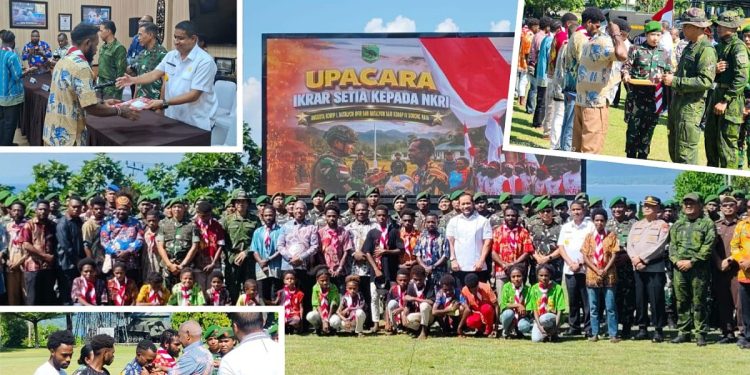 37 Eks Anggota KOWIP dan Simpatisan Berikrar Setia ke NKRI