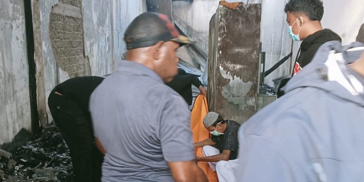Kantor BGN Ransiki Ludes Terbakar, Satu Karyawan Menjadi Korban Jiwa