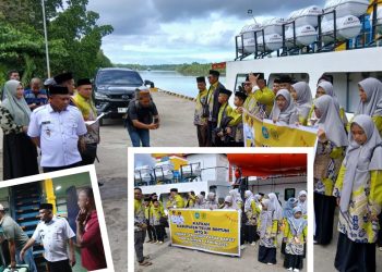 Kafilah MTQ Teluk Bintuni Dilepas Menuju Kaimana