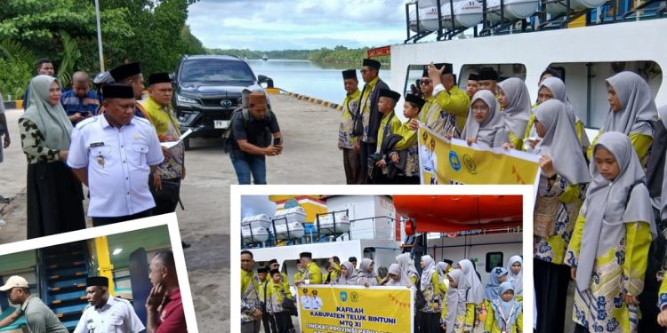 Kafilah MTQ Teluk Bintuni Dilepas Menuju Kaimana