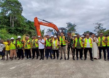 Pembangunan Jalan Dua Jalur Atibo–Kantor Bupati Resmi Dimulai
