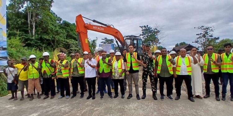 Pembangunan Jalan Dua Jalur Atibo–Kantor Bupati Resmi Dimulai