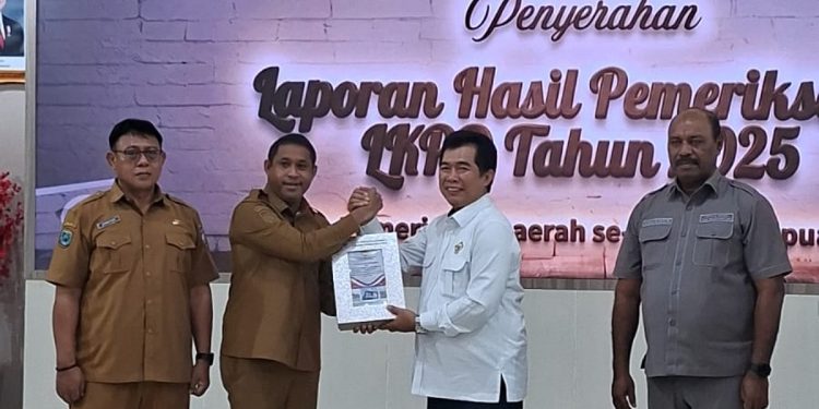 Teluk Bintuni Kembali Raih Opini WTP dari BPK