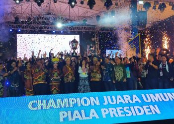 Sulawesi Utara Sabet Juara Umum dan Grand Prix Pesparawi Nasional XIV di Manokwari