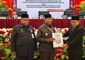 Meraih Opini WTP, Pemprov Papua Barat Komitmen Tindaklanjuti Rekomendasi BPK
