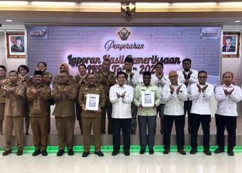 Kembali Raih Opini WTP, Pemkab Manokwari Komitmen Segera Tindaklanjuti Rekomendasi BPK