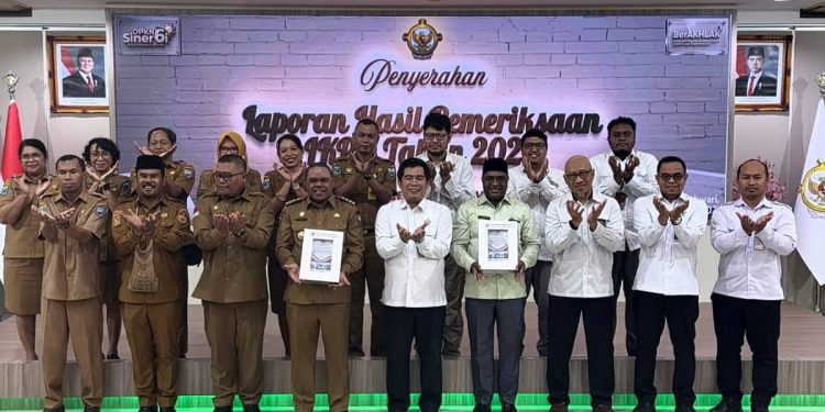 Kembali Raih Opini WTP, Pemkab Manokwari Komitmen Segera Tindaklanjuti Rekomendasi BPK