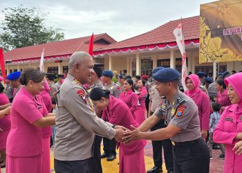 87 Personel Polda Papua Barat Daya Resmi Naik Pangkat