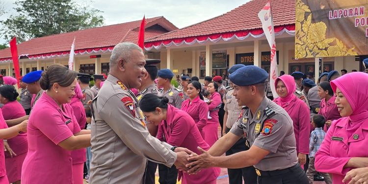 87 Personel Polda Papua Barat Daya Resmi Naik Pangkat