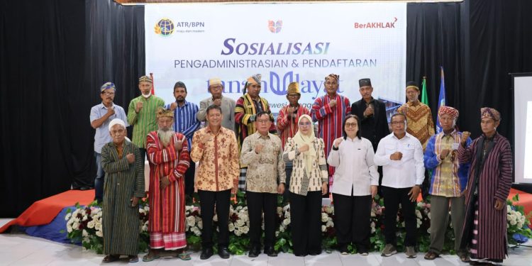 Sosialisasi Pengadministrasian dan Pendaftaran Tanah Ulayat, Bekali Masyarakat Hukum Adat Buton Selatan Soal Tahapan Sertipikasi