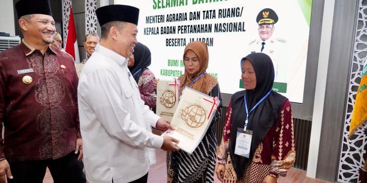 2.000 Sertipikat Perlu Dipulihkan Pascabencana di Aceh Tamiang, Menteri Nusron Targetkan Selesai pada Akhir Desember