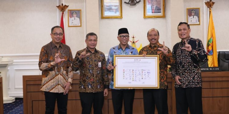 Wujud Komitmen Perubahan, Kementerian ATR/BPN Tawarkan Optimalisasi Kerja Sama dengan Pemda Se-Lampung