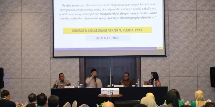 Menteri Nusron Ajak IPPAT dan Pemda Jawa Barat Perkuat Sinergi demi Peningkatan Kualitas Layanan Pertanahan
