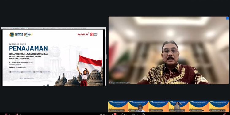 Perkuat Implementasi IKU 2025-2029, Sekjen ATR/BPN Tekankan Keselarasan Indikator Kinerja Pusat dan Daerah