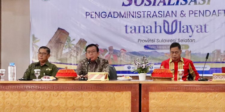 Kementerian ATR/BPN Adakan Sosialisasi Pengadministrasian Tanah Ulayat untuk Perkuat Kepastian Hukum bagi Masyarakat Hukum Adat di Tana Toraja