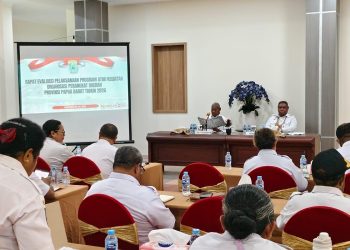 Anggaran Rp50 Miliar Hanya Terserap 4,6%, Gubernur Mandacan: Kalau Tak Mampu, Mundur Saja