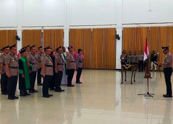 Kapolda Pimpin Sertijab 7 PJU di Lingkungan Polda Papua Barat