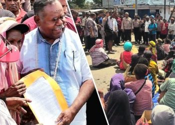 Hadapi Aksi Mama-Mama Papua, Gubernur Berjanji Evaluasi Total Penyaluran Bantuan