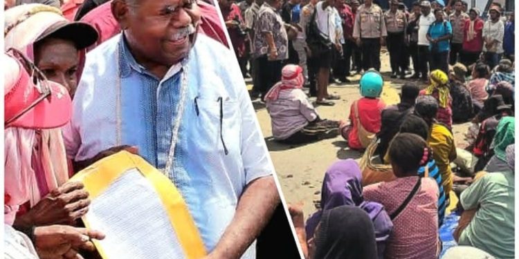 Hadapi Aksi Mama-Mama Papua, Gubernur Berjanji Evaluasi Total Penyaluran Bantuan