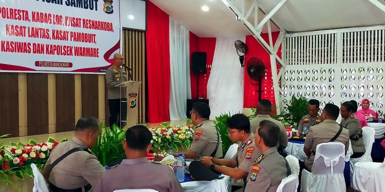 Sejumlah PJU Polresta Manokwari Dirotasi, Kompol Michael Ayomi Jabat Wakapolresta