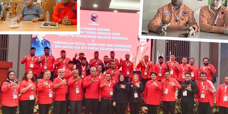 Ikut Bimtek Se-Tanah Papua, Bernard Mandacan: DPC PDIP Mansel Akan Tertibkan Barisan