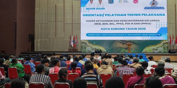 Kota Sorong Tingkatkan Kapasitas 302 Kader Ketahanan Keluarga