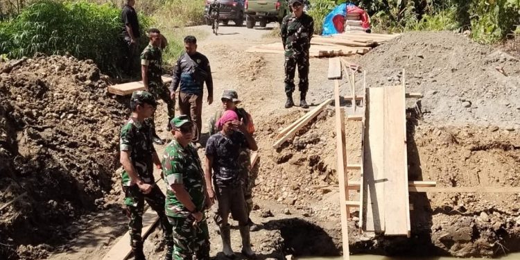 Progres Pembangunan Jembatan Garuda di Argosigemerai SP V Jalur 10 Capai 60 Persen